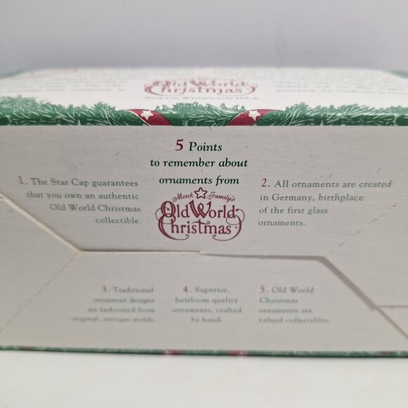 Ebenezer Scrooge Ghost Of Christmas Yet To Come Ornament Old World Blown Glass - Picture 10 of 16